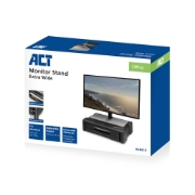 Picture of ACT Monitor stand extra wide with two drawers, adjustable height