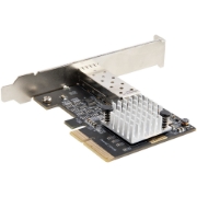 Picture of StarTech.com 10G PCIe SFP+ Card - Single SFP+ Port Network Adapter - Open SFP+ for MSA-Compliant Modules/Direct-Attach Cables - 10 Gigabit Fiber PCIe NIC - PCI Express SFP+ Network Card
