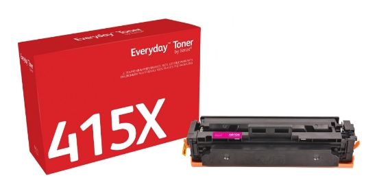 Picture of Everyday ™ Magenta Toner by Xerox compatible with HP 415X (W2033X), High capacity