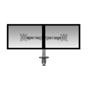 Picture of ACT Monitor arm 32" office, silver, 2 monitors