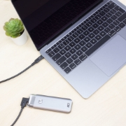 Picture of ACT USB 3.0 angled cable, USB-C, 2 meters