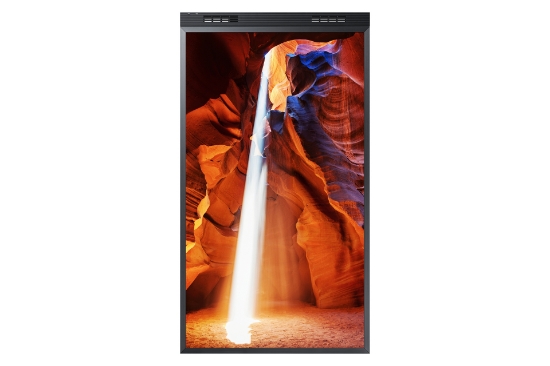 Picture of Samsung OM55N-DS Digital signage flat panel 139.7 cm (55") LCD Wi-Fi 3000 cd/m² Full HD Black Built-in processor Tizen 5.0