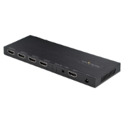Picture of StarTech.com 4-Port HDMI Splitter, 4K 60Hz HDMI 2.0 Video, 4K HDMI Splitter w/ Built-in Scaler, HDMI Splitter 1 In 4 Out, 3.5mm/Optical Audio Port, HDMI Display/Output Splitter