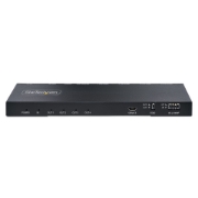 Picture of StarTech.com 4-Port HDMI Splitter, 4K 60Hz HDMI 2.0 Video, 4K HDMI Splitter w/ Built-in Scaler, HDMI Splitter 1 In 4 Out, 3.5mm/Optical Audio Port, HDMI Display/Output Splitter
