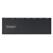 Picture of StarTech.com 4-Port HDMI Splitter, 4K 60Hz HDMI 2.0 Video, 4K HDMI Splitter w/ Built-in Scaler, HDMI Splitter 1 In 4 Out, 3.5mm/Optical Audio Port, HDMI Display/Output Splitter