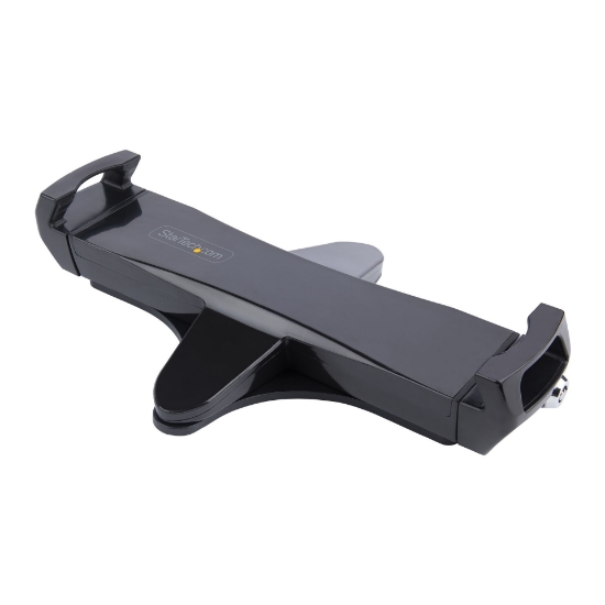 Picture of StarTech.com VESA Mount Adapter for Tablets 7.9 to 12.5in - Up to 2kg (4.4lb) - 75x75/100x100 VESA Patterns - Universal Anti-Theft Tablet VESA Mount Clamp - Secure Tablet Mount - Black