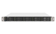 Picture of QNAP TS-h1090FU NAS Rack (1U) EPYC 7232P 64 GB DDR4 0 TB QuTS hero Black, Grey