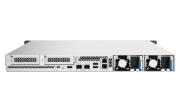 Picture of QNAP TS-h1090FU NAS Rack (1U) EPYC 7232P 64 GB DDR4 0 TB QuTS hero Black, Grey