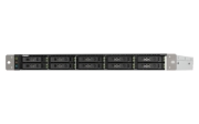 Picture of QNAP TS-h1090FU NAS Rack (1U) EPYC 7232P 64 GB DDR4 0 TB QuTS hero Black, Grey