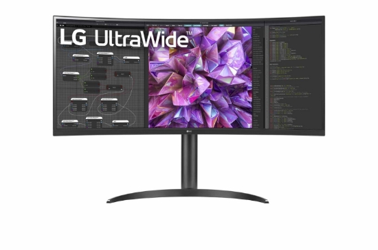 Picture of LG 34WQ75C-B computer monitor 86.4 cm (34") 3440 x 1440 pixels Quad HD LCD Black