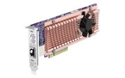 Picture of QNAP Card QM2 interface cards/adapter Internal PCIe, RJ-45