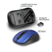Picture of ACT Wireless Mouse 1600 DPI