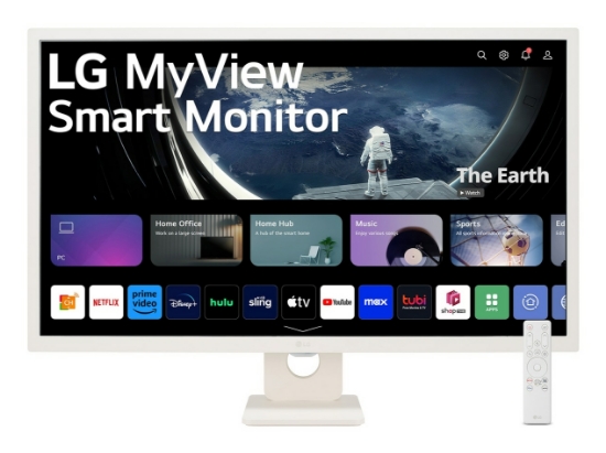Picture of LG 32SR50F-W computer monitor 80 cm (31.5") 1920 x 1080 pixels Full HD LED White
