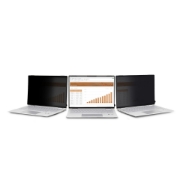 Picture of StarTech.com 14-inch 16:9 Flip-Over Privacy Screen with Touch, Anti-Glare Privacy Filter, Laptop Monitor Screen Protector with 51% Blue Light Reduction