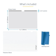 Picture of StarTech.com 15-inch MacBook Air 2023 Laptop Privacy Screen, Removable and Reversible Anti-Glare Privacy Filter, Magnetic Laptop Screen Protector w/ 51% Blue Light Reduction