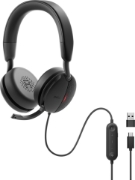 Picture of DELL WH5024 Headset Wired Head-band Calls/Music USB Type-C Black