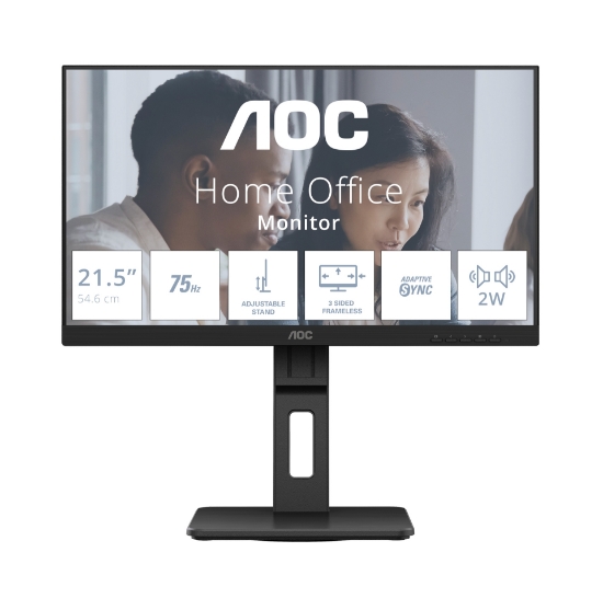 Picture of AOC E2 22E2UMF LED display 54.6 cm (21.5") 1920 x 1080 pixels Full HD Black