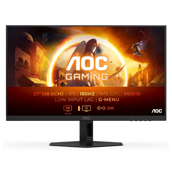 Picture of AOC 27G4XE computer monitor 68.6 cm (27") 1920 x 1080 pixels Full HD LCD Black, Grey