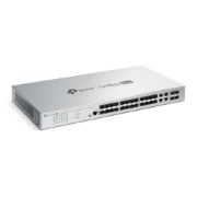 Picture of TP-Link Omada Pro 24-Port SFP L2+ Managed Switch with 4 SFP+ Slots