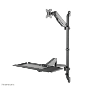 Picture of Neomounts WL90-325BL1 Sit-stand workstation wall 17-32" - gas spring