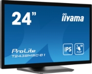 Picture of iiyama ProLite T2438MSC-B1 computer monitor 60.5 cm (23.8") 1920 x 1080 pixels Full HD LED Touchscreen Black
