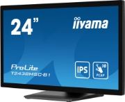 Picture of iiyama ProLite T2438MSC-B1 computer monitor 60.5 cm (23.8") 1920 x 1080 pixels Full HD LED Touchscreen Black