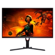 Picture of AOC G3 U32G3X/BK LED display 80 cm (31.5") 3840 x 2160 pixels 4K Ultra HD Black, Red