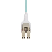 Picture of StarTech.com 5m (16.4ft) LC to LC (UPC) OM4 Switchable Fiber Optic Cable 50/125µm, 100G, Toolless Polarity Switching, Low Insertion Loss - LSZH Fiber Jumper Cord