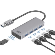 Picture of ACT USB-A hub 3.0, 4 port USB-A