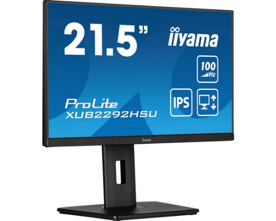 Picture of iiyama ProLite XUB2292HSU-B6 computer monitor 55.9 cm (22") 1920 x 1080 pixels Full HD LED Black