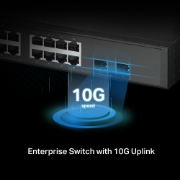 Picture of TP-Link Omada 16-Port 2.5G and 2-Port 10GE SFP+ L2+ Managed Switch with 8-Port PoE+