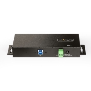 Picture of StarTech.com 5G7AINDRM-USB-A-HUB interface hub USB 3.2 Gen 1 (3.1 Gen 1) Type-B 5000 Mbit/s Black