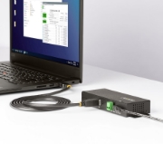 Picture of StarTech.com 5G7AINDRM-USB-A-HUB interface hub USB 3.2 Gen 1 (3.1 Gen 1) Type-B 5000 Mbit/s Black