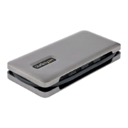 Picture of StarTech.com 4-Port USB-C Hub, 4x USB-C Ports, USB 3.2 Gen 2 (10Gbps) - Portable USB C Hub with 100W Power Delivery Pass-Through - USB Type C Hub w/ 12.6in/32cm Wrap-Around Cable