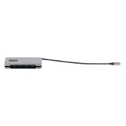 Picture of StarTech.com 4-Port USB-C Hub, 4x USB-C Ports, USB 3.2 Gen 2 (10Gbps) - Portable USB C Hub with 100W Power Delivery Pass-Through - USB Type C Hub w/ 12.6in/32cm Wrap-Around Cable