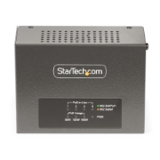 Picture of StarTech.com 4-Port Multi-Gigabit PoE++ Injector, 5/2.5/1G Ethernet (NBASE-T), PoE/PoE+/PoE++ (802.3af/802.3at/802.3bt), 160Watts Power Budget, Wall/DIN Rail Mountable, Unmanaged