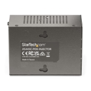 Picture of StarTech.com 4-Port Multi-Gigabit PoE++ Injector, 5/2.5/1G Ethernet (NBASE-T), PoE/PoE+/PoE++ (802.3af/802.3at/802.3bt), 160Watts Power Budget, Wall/DIN Rail Mountable, Unmanaged