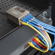 Picture of StarTech.com 4-Port Multi-Gigabit PoE++ Injector, 5/2.5/1G Ethernet (NBASE-T), PoE/PoE+/PoE++ (802.3af/802.3at/802.3bt), 160Watts Power Budget, Wall/DIN Rail Mountable, Unmanaged