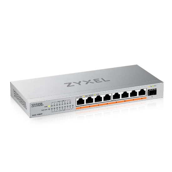 Picture of Zyxel XMG-108HP Unmanaged 2.5G Ethernet (100/1000/2500) Power over Ethernet (PoE)