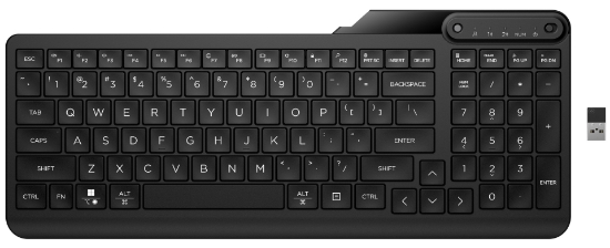 Picture of HP 475 Dual-Mode Wireless Keyboard