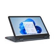 Picture of Lenovo 300w Yoga Gen 4 Intel® N N100 Hybrid (2-in-1) 29.5 cm (11.6") Touchscreen HD 4 GB LPDDR5-SDRAM 128 GB SSD Wi-Fi 6 (802.11ax) Windows 11 Pro Academic Belgian Grey