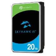 Picture of Seagate SkyHawk AI internal hard drive 20 TB 7200 RPM 512 MB 3.5" Serial ATA III