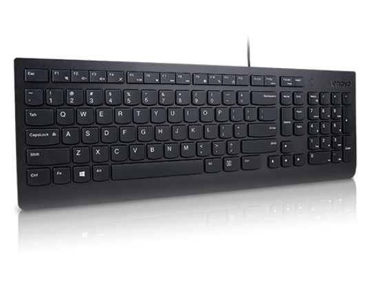 Picture of Lenovo Essential keyboard Universal USB QWERTY US English Black