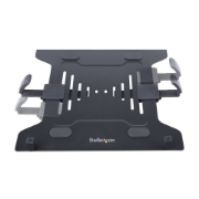 Picture of StarTech.com Laptop Desk Mount - Monitor and Laptop Mount - Displays up to 34in (8kg/17.6lb) & Laptops (4.5kg/9.9lb) - Articulating VESA Laptop Tray Arm - Clamp / Grommet Mount