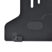 Picture of StarTech.com Laptop Desk Mount - Monitor and Laptop Mount - Displays up to 34in (8kg/17.6lb) & Laptops (4.5kg/9.9lb) - Articulating VESA Laptop Tray Arm - Clamp / Grommet Mount