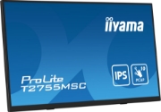 Picture of iiyama ProLite T2755MSC-B1 computer monitor 68.6 cm (27") 1920 x 1080 pixels Full HD LED Touchscreen Tabletop Black