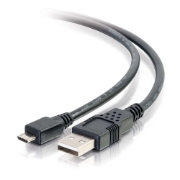 Picture of C2G 4m USB 2.0 A Male to Micro-USB B Male Cable (15ft)