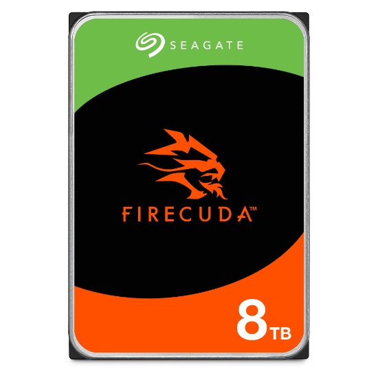Picture of Seagate FireCuda ST8000DXA01 internal hard drive 8 TB 7200 RPM 256 MB 3.5" Serial ATA III