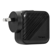 Picture of Targus APA803GL mobile device charger Universal Black AC Fast charging Indoor