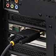 Picture of StarTech.com 2-Port Serial PCIe Card, Dual-Port PCI Express to RS232/RS422/RS485 (DB9) Serial Card, Low-Profile Brackets Incl., 16C1050 UART, Windows/Linux, TAA Compliant - Level-4 ESD Protection